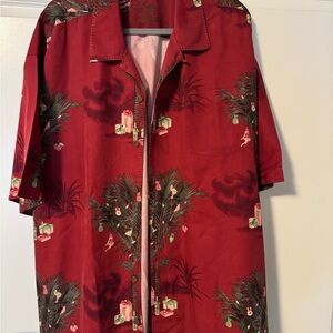 Tommy Bahama Hawaiian Christmas Shirt